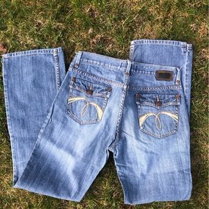 31x34 (12) Petrol Carley Boot Cut Jeans
